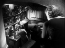The 39 Steps (1935)Madeleine Carroll, camera above and telephone